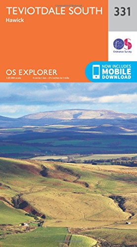 Teviotdale South Map | Hawick | Ord..., Ordnance Survey - Bild 1 von 2