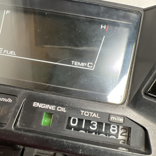 1986-01 Honda Helix CN 250 Cluster Speedometer Gauges Odometer 1318 miles - Picture 7 of 18