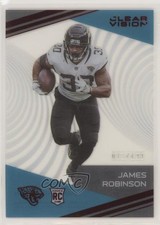 2020 Panini Chronicles Clear Vision Rookies Red /199 James Robinson #CV-8 1q9