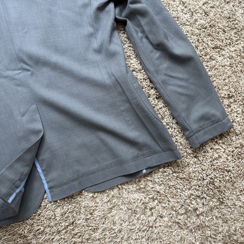 Taylor Stitch Telegraph Suit Jacket Grey Charcoal Linen Wool Men’s Size L / 42 - Picture 11 of 13