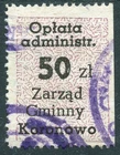 Poland – 50 zl. “Zarzad Gminny Koronowo” – Local Revenue