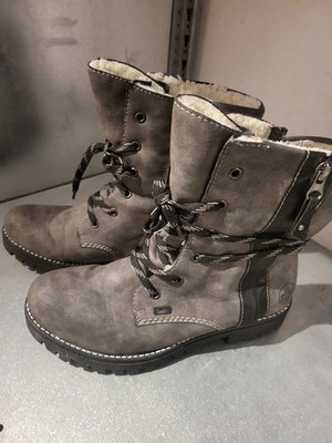 Rieker gr 39 Damen Boots Stiefel Stiefeletten Sehr Gut 