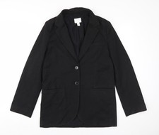 H&M Women's Black Blazer, Size 4, Classic Business Wear