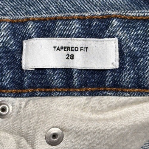 Ami Alexandre Mattiussi Tapered Fit Button Fly Men’s Jeans Size 28 - Picture 10 of 12