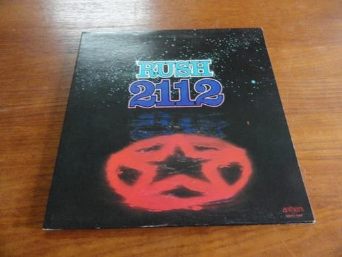 RUSH 2112 RARE ORIGINAL CANADA ANTHEM 1ST PRESS LP 1976 ANR-1-1004 NEAR MINT