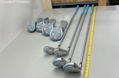 Tour Edge Lady Edge 4 Pc. RH Driver Set (3, 5, 7H, 9H) W/ Headcovers