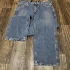 Vintage Nautica Jeans Company Mens 34x32 Blue Relaxed Straight Denim Medium Wash