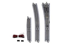 Kato N Gauge Electric Point No. 4 Left 20-220 Railway Model Supplies_