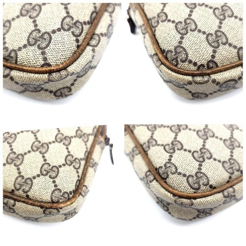 Old Gucci Shoulder Bag Pochette GG Pattern - Picture 6 of 12