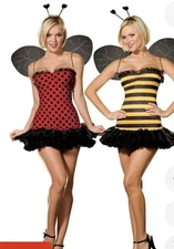 Sexy Ladybug Bumblebee Halloween Costume Small