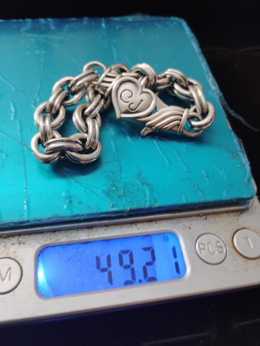 Christian James by Scott Grimes Sterling Silver Bracelet - Picture 8 of 10