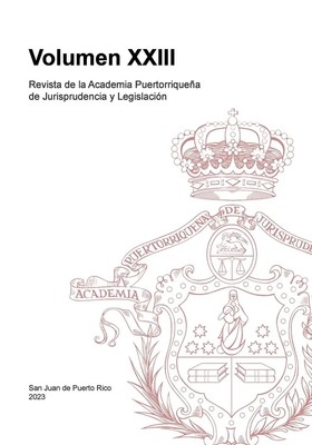 Revista de la Academia Puertorriqueña de Jurisprudencia y Legislación Buch 2023