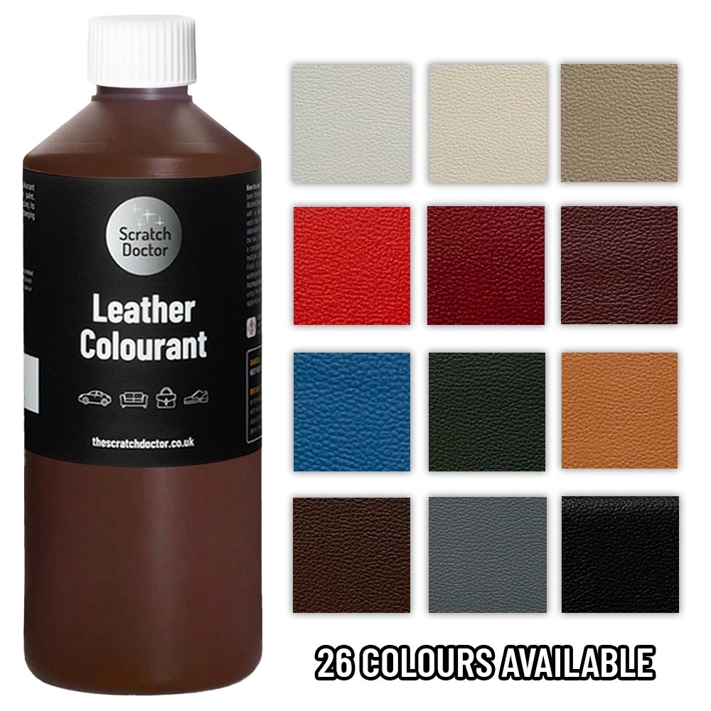 Leather Dye & Paint – Colourant for Repair & Restoration of Faded Leather