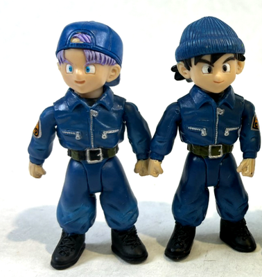 Police Goten and Trunks Dragon Ball Z Figure Set Jakks Pacific | eBay