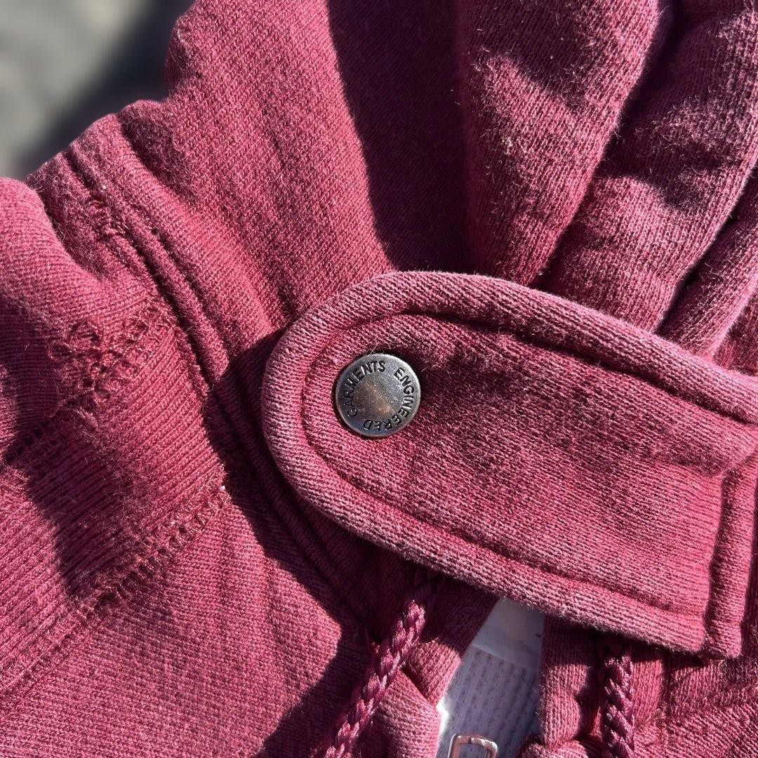 Engineered Garments Workaday Thermal Zip Hoodie S… - image 3