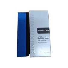 2x Plastics Parts Crystal Coating, Car Trim Restorer with Sponge, Crystal...