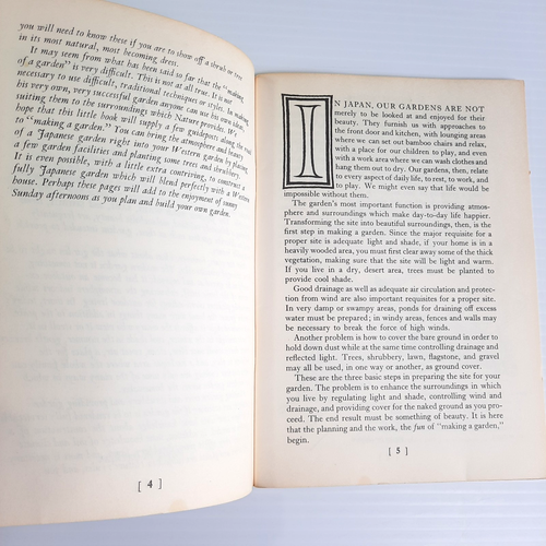 1964 Japanese Zen Gardening, The ABC, Isamu Kashikie 1964, Illustrated Softcover - Bild 12 von 15