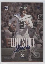 2021 Panini Chronicles Luminance Update Rookies Blue 32/99 Zach Wilson #202 rf2