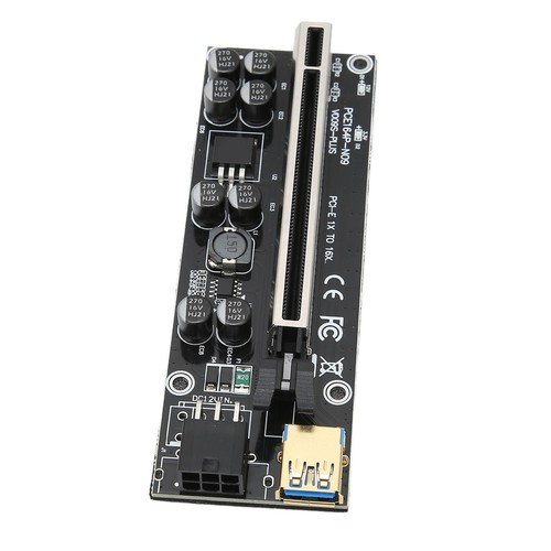 Riser Adapter Card 6P Interface Fixed Buckle Power Fine Workmanship PCIE Rise FY - Afbeelding 16 van 23