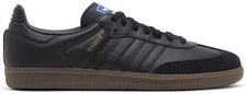 Adidas Originals Men's Samba OG Sneakers, Core Black / Core Black / Gum, IE3438