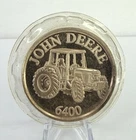 John Deere 6400 Tractor 1 oz Silver Round .999 Original Packaging