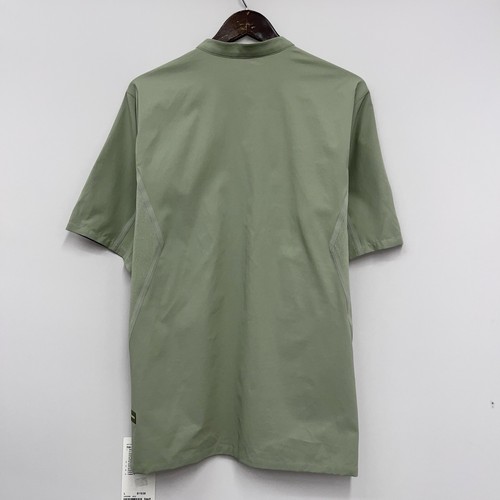 Lululemon NUEVA Camisa Para Hombres L Clásica Repelente al Agua Verde Senderismo Banda a Presión Cuello - Imagen 8 de 9