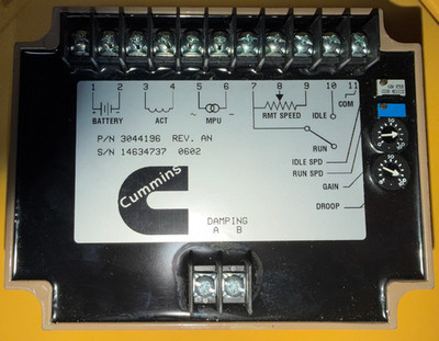 Cummins 3044196 Electronic Speed Controller Governor - OEM