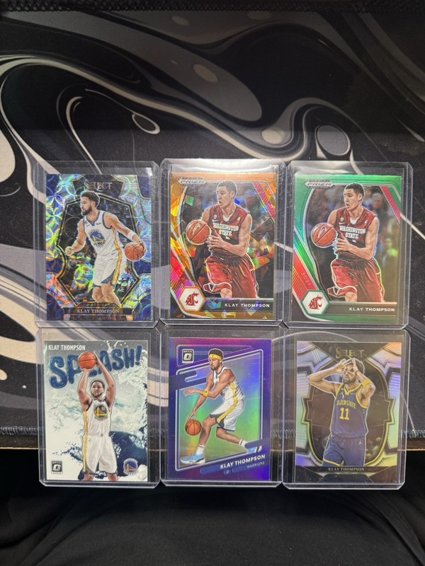 Klay Thompson Basketball Card Lot