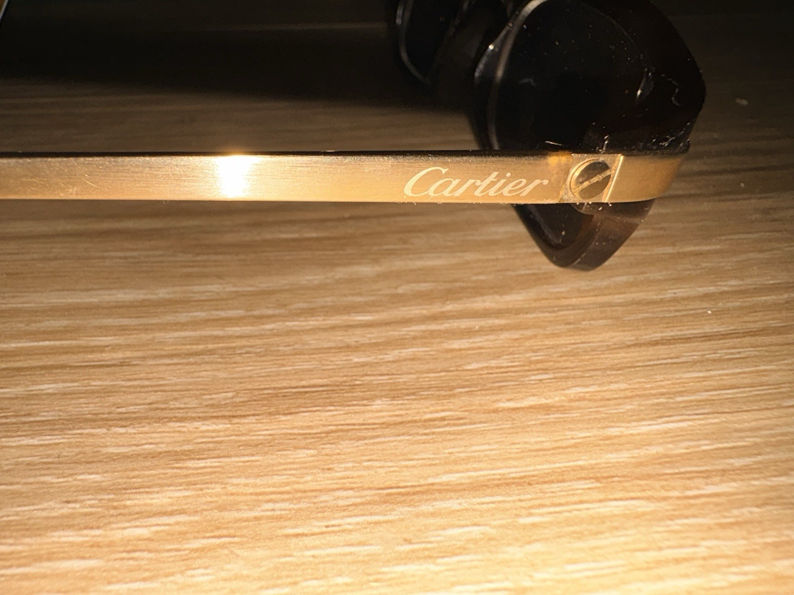 Authentic Cartier Dumont Tortoise Shell Sunglasse… - image 5