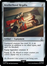 MTG Brotherhood Regalia 71 Assassin's Creed