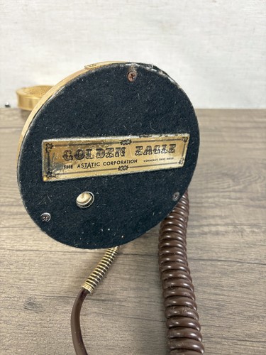 Microfono da scrivania vintage Astatic D-104 Golden Eagle - Foto 8 di 9