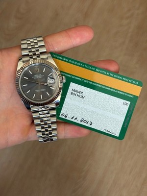 Rolex 126334 41mm Rhodium Dial Jubilee Bracelet