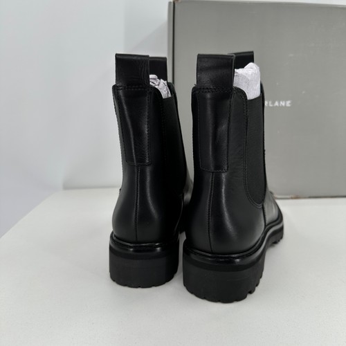Everlane The Lug Chelsea-Boot Schwarz Größe 8,5 Damen Leder Knöchel Grobe Sohle - Bild 6 von 12