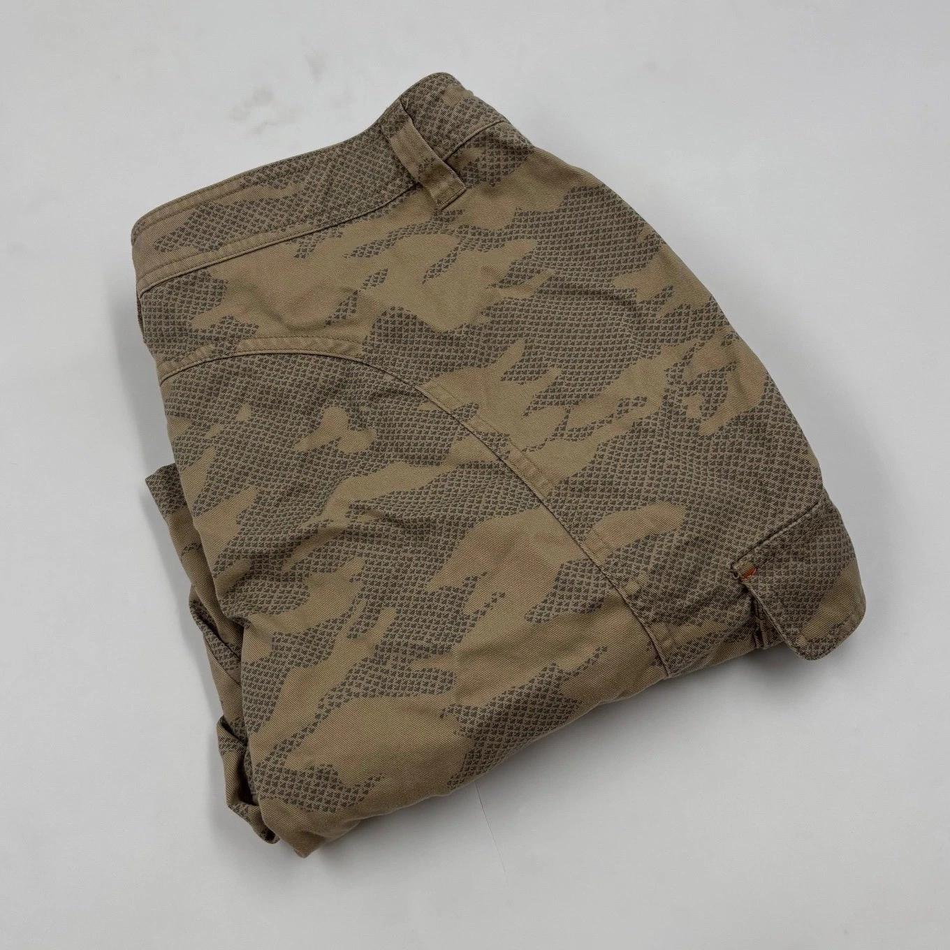 Orvis Men's 36 Active Camo Cargo Tan Cotton Hiking Fishing Shorts