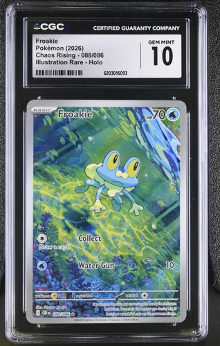 Froakie graded CGC 10 for sale on eBay