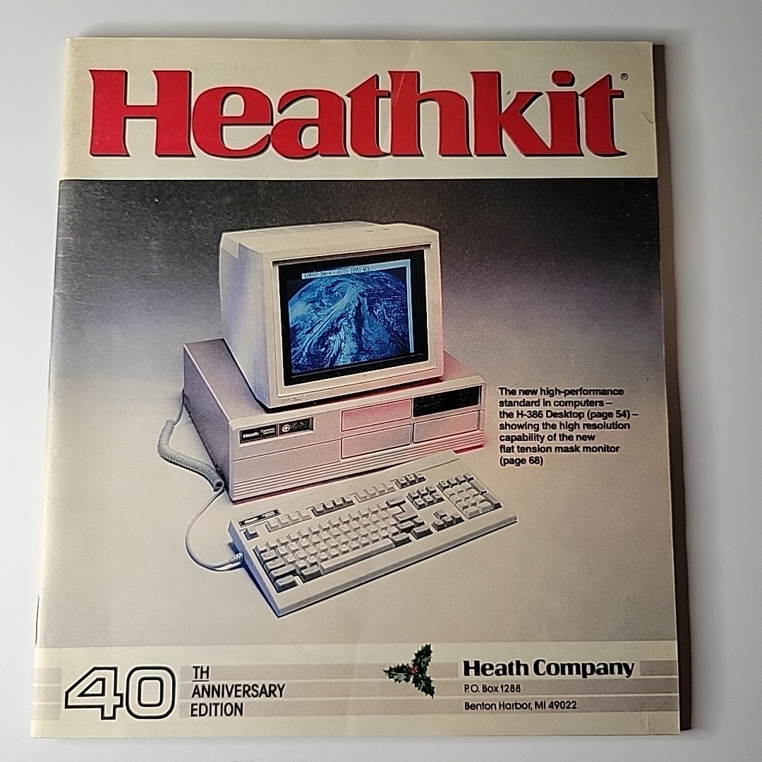 Heathkit Catalog Electronics Computers Radio 1987 Vintage 40th Anniversary  208R