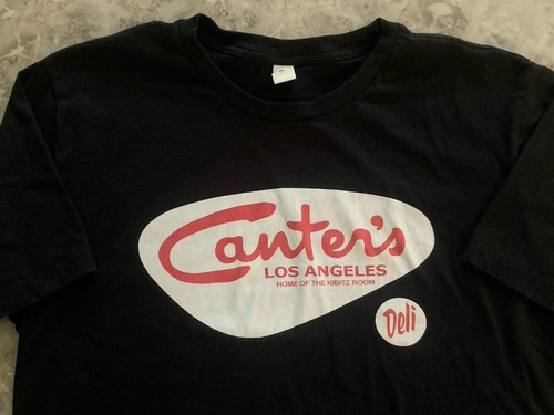 Canter's Los Angeles Jewish Deli California Delicatessen T-Shirt Large (CD72)