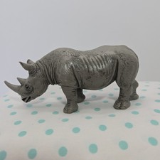 Vintage Schleich African Rhinoceros Wildlife Safari Rhino Figure 2001 Retired