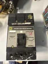 Square D Q232225 Molded Case Circuit Breaker 3 Pole 225 Amp