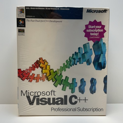 Suscripción profesional Microsoft Visual C++ sellada de fábrica 