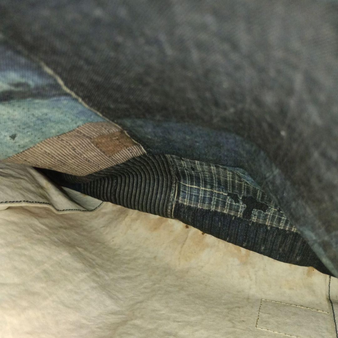 master-piecexFDMTL Masterpiece Backpack Denim Pat… - image 6