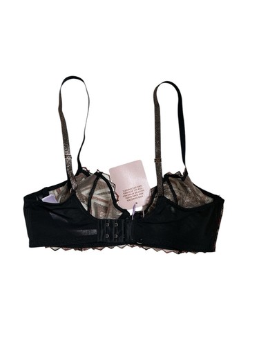 Savage X Fenty Women's 32C Shining Star Unlined Demi Bra Henna Red Starstruck - Picture 6 of 8