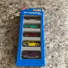 Hot Wheels 50’s Favorites Gift Pack 1995 Mattel Vintage 5 Diecast 1 64