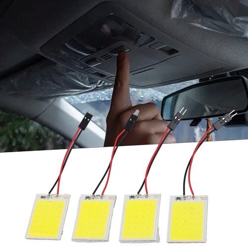 4x 24SMD COB White Panel LED Auto Interior Panel Light Dome Lamp Bulb Parts - Picture 8 of 12
