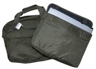 Olive SAC ORDINATEUR PORTABLE avec ?tui Rembourr? Bandouli?re Pratique