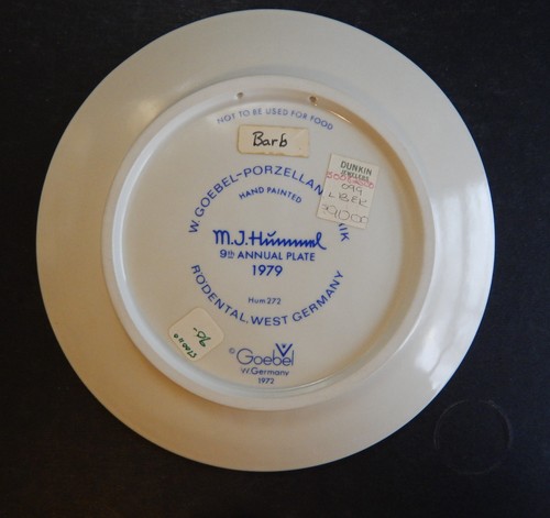 Hummel / Goebel 1979 Jahrsteller #272 "Gesangsunterricht" im Flachrelief mit Box - Bild 6 von 12