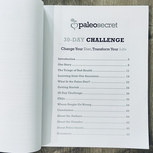 Paleo Diet Paleo Secret 30 Day Challenge Softcover Book Brenda & Chad Walding - Picture 4 of 5