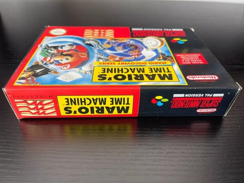 Mario's Time Machine SNES Super Nintendo Game VGC No Manual - Picture 5 of 9
