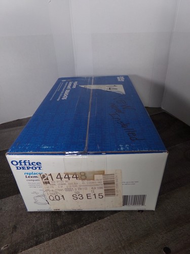 Office Depot 08A0476 schwarze Tonerdruckpatrone E320/E322 Lexmark offene Box - Bild 2 von 6