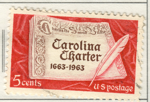 Carta de Carolina 1963 de EE. UU. - - Imagen 1 de 1